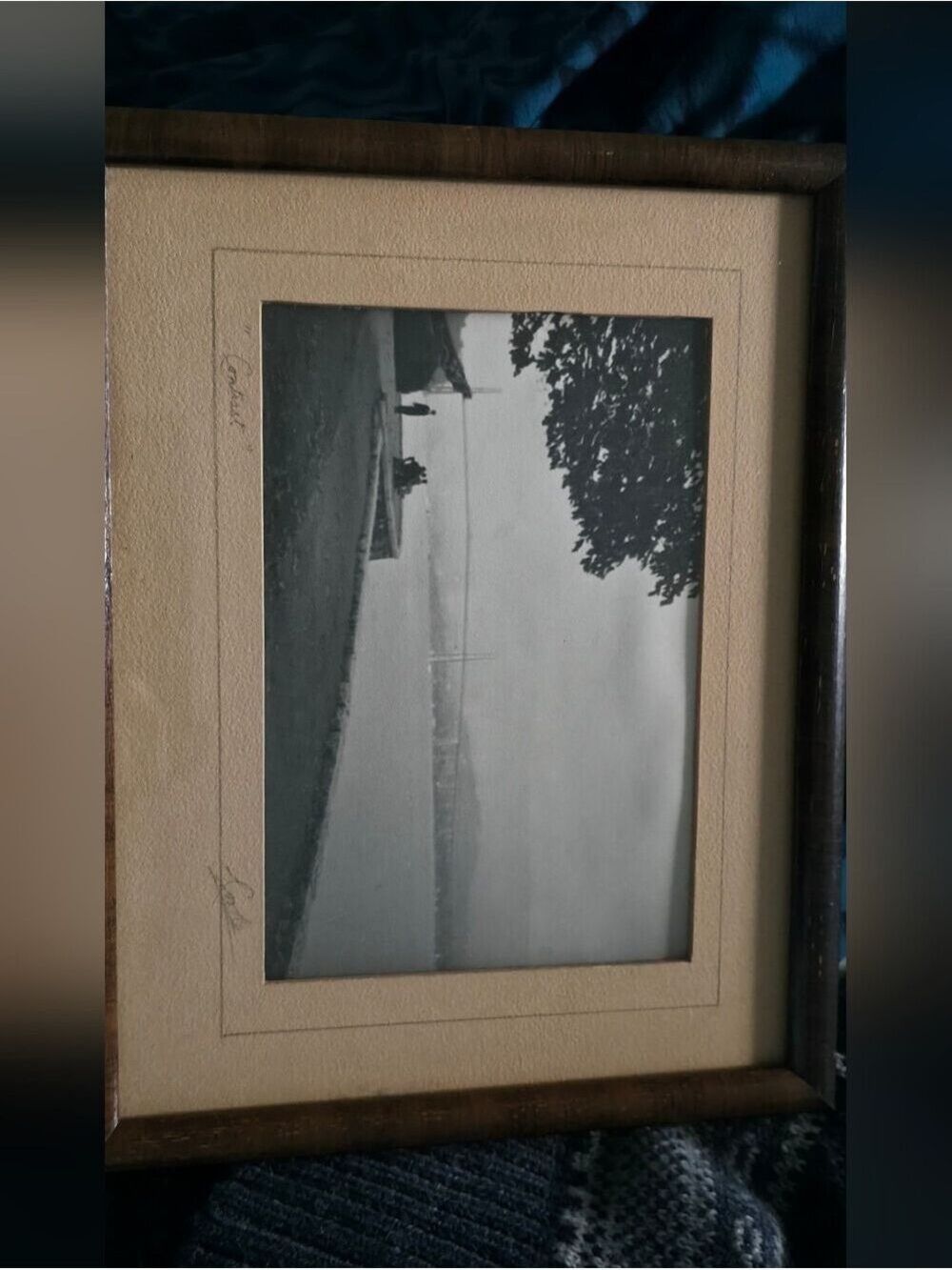 4/$67 Deal! Vintage Photograph Of Vancouver Landscape In Vintage Frame